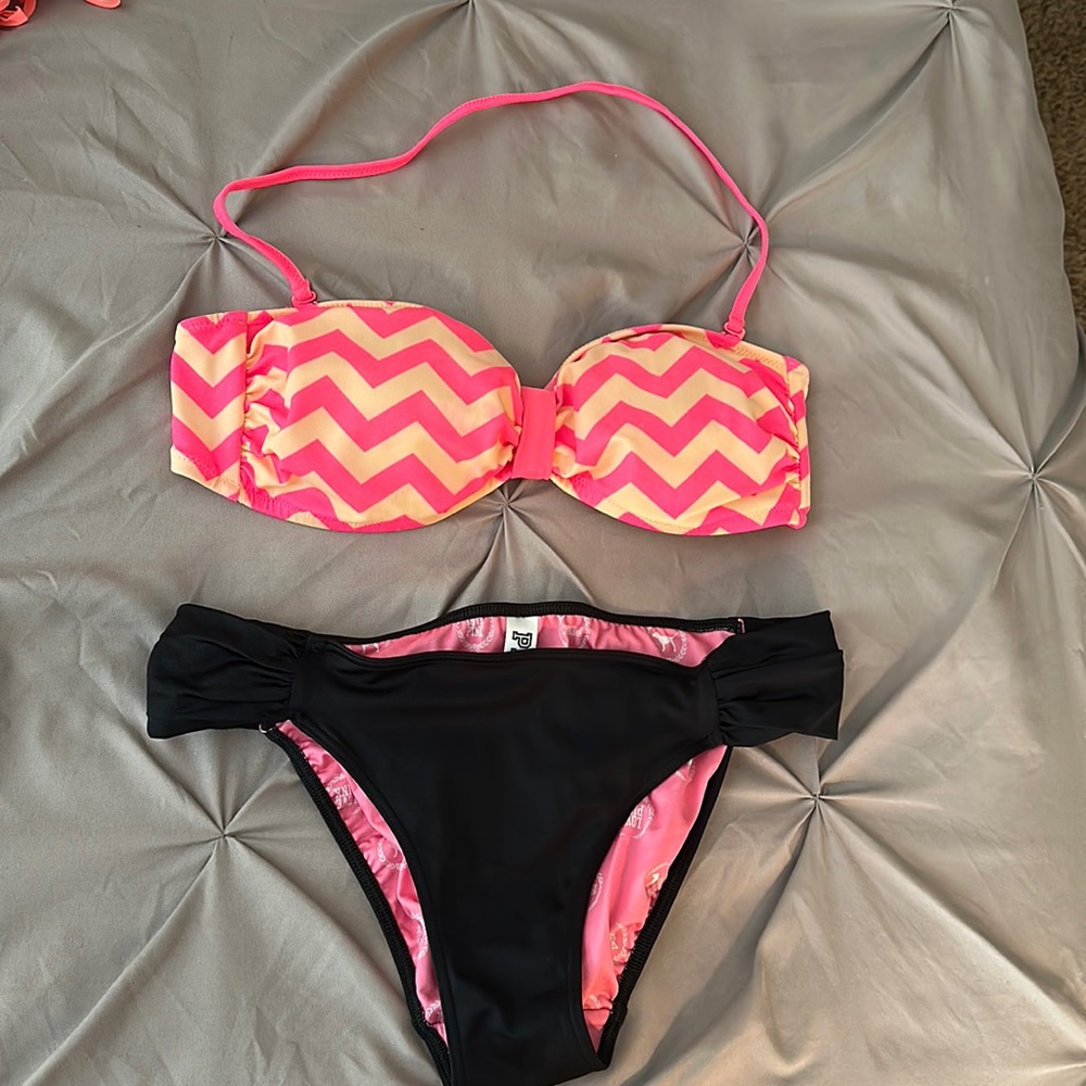 Pink bikini